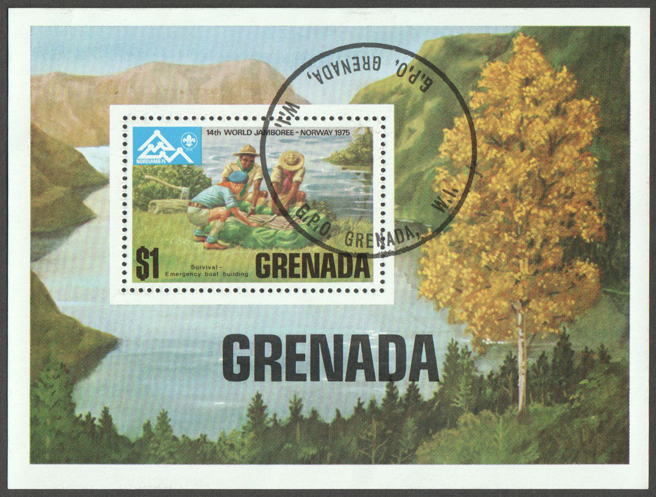 Grenada Scott 651 Used S/S (A14-10) - Click Image to Close